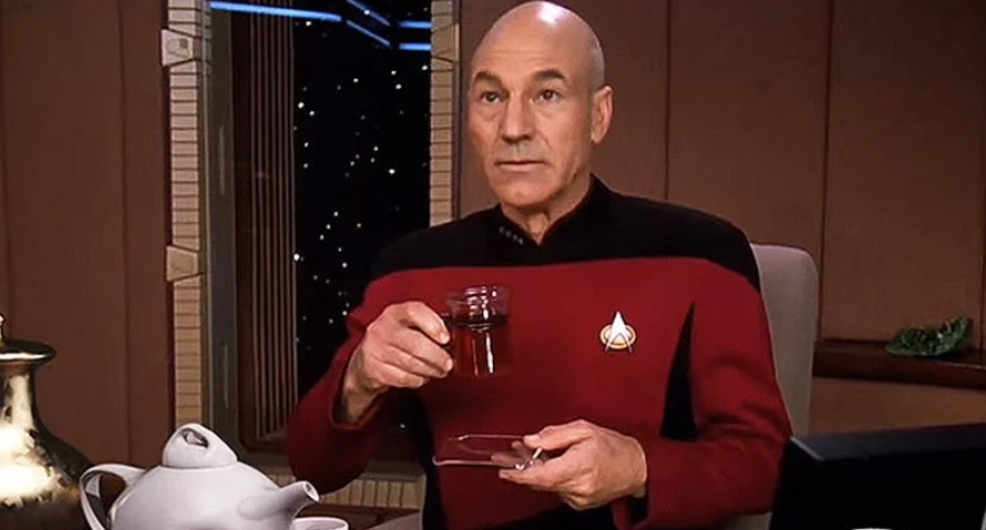 kapitan picard i jego earl grey tea